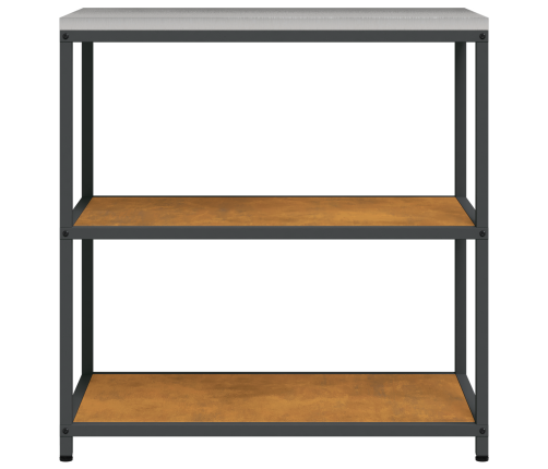 Virtuves Uzglabāšanas Plaukts Ar Plauktu Rūsa 60 X 50 X 92 Cm Vidaxl