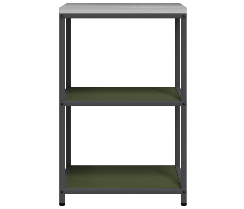 Virtuves Uzglabāšanas Plaukts Olīvu Zaļš 60 X 50 X 92 Cm Vidaxl