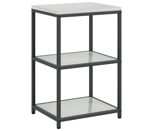 Virtuves Uzglabāšanas Plaukts Sudraba 60 X 50 X 92 Cm Vidaxl