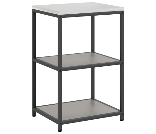 Virtuves Uzglabāšanas Plaukts Ar Plauktu Rūsa 60 X 50 X 92 Cm Vidaxl