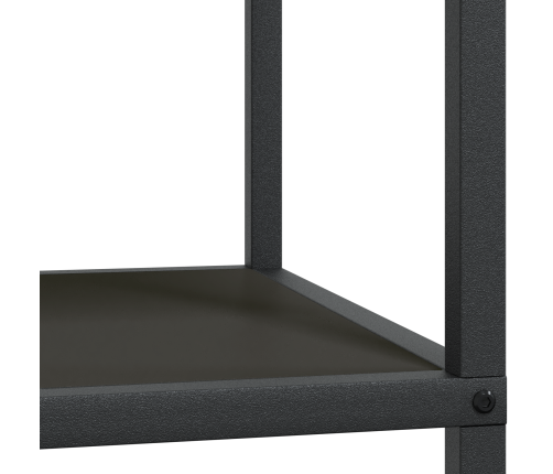 Virtuves Uzglabāšanas Plaukts Melna 60 X 50 X 92 Cm Tērauds Vidaxl