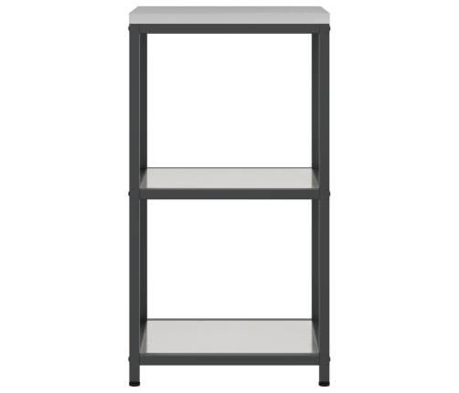 Virtuves Uzglabāšanas Plaukts Sudraba 60 X 50 X 92 Cm Vidaxl