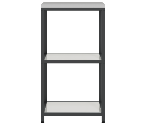 Virtuves Uzglabāšanas Plaukts Sudraba 60 X 50 X 92 Cm Vidaxl