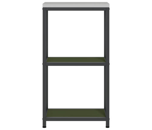 Virtuves Uzglabāšanas Plaukts Olīvu Zaļš 60 X 50 X 92 Cm Vidaxl