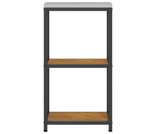 Virtuves Uzglabāšanas Plaukts Ar Plauktu Rūsa 60 X 50 X 92 Cm Vidaxl