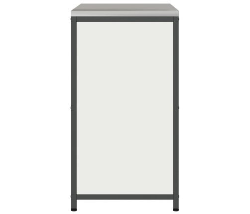 Virtuves Uzglabāšanas Skapis Balta 60 X 50 X 92 Cm Tērauds Vidaxl