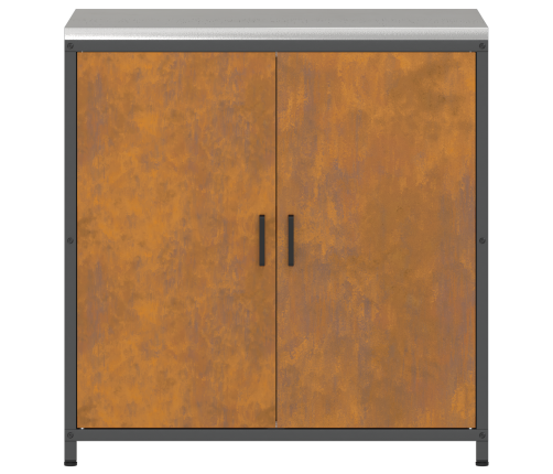 Virtuves Uzglabāšanas Skapis Ar Plauktu Rūsa 60 X 50 X 92 Cm Vidaxl