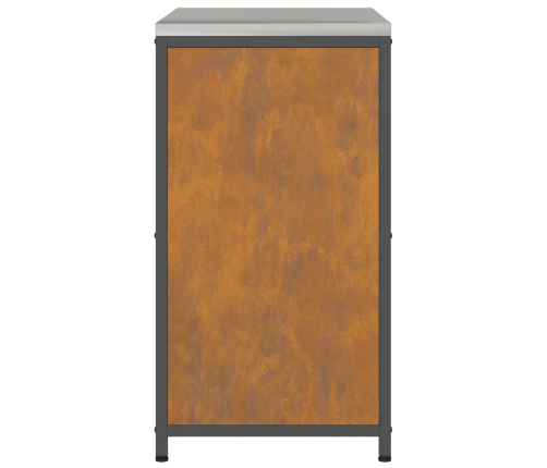 Virtuves Uzglabāšanas Skapis Ar Plauktu Rūsa 60 X 50 X 92 Cm Vidaxl