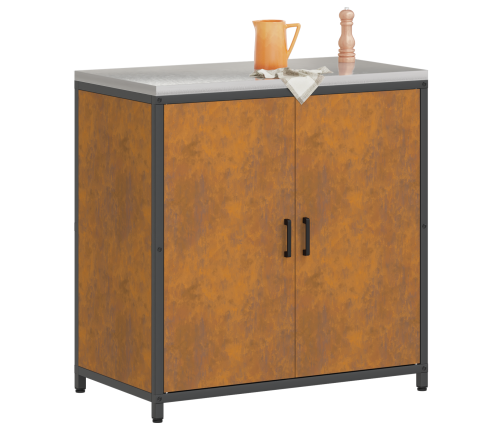 Virtuves Uzglabāšanas Skapis Ar Plauktu Rūsa 60 X 50 X 92 Cm Vidaxl