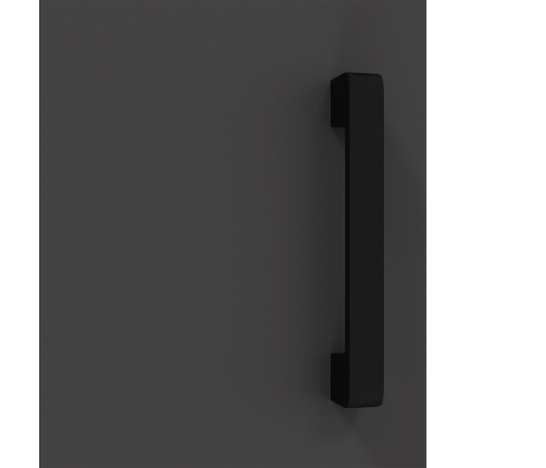 Virtuves Uzglabāšanas Skapis Melna 60 X 50 X 92 Cm Tērauds Vidaxl