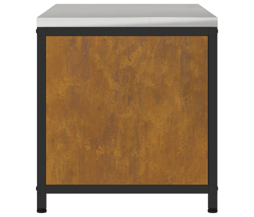 Virtuves Uzglabāšanas Skapis Ar Plauktu Rūsa 60 X 50 X 92 Cm Vidaxl