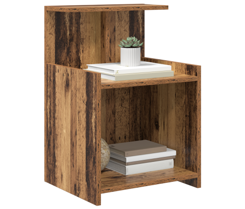 Gultas Skapji 2 Gab. Vecs Koks 40X35X60 Cm Inženierijas Koks Vidaxl