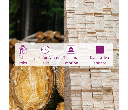 vidaXL naktsskapīši, 2 gab., 40x31x40 cm, priedes masīvkoks