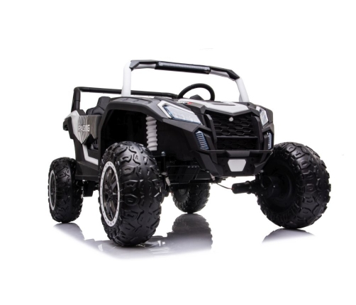 Divvietīgs bērnu elektromobilis Bagijs A032 EVA White