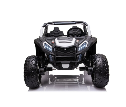 Divvietīgs bērnu elektromobilis Bagijs A032 EVA White