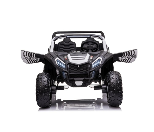 Divvietīgs bērnu elektromobilis Bagijs A032 EVA White