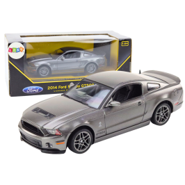 Car Ford Shelby GT500 1:24 Scale Silver Drive Car Ford Shelby GT500 1:24 Scale Silver Drive