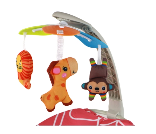 Bouncer Rocker 2in1 Children's Rocker Seat Sounds Vibrations Giraffe