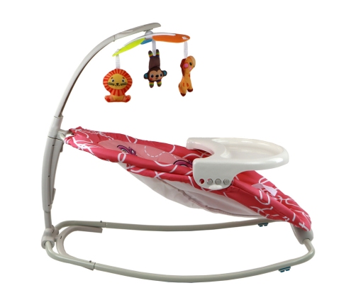 Bouncer Rocker 2in1 Children's Rocker Seat Sounds Vibrations Giraffe