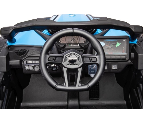 Divvietīgs bērnu elektromobilis Bagijs Can-am DK-CA003 Blue