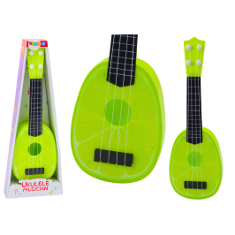 Ukulele For Children Mini Guitar 4 Strings Fruit Lime Green 15"