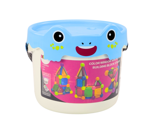 Magnetic Blocks with Light in a Bucket, 112 Elements