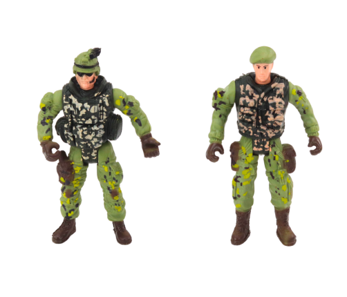 Military Set Military Combat Vehicle Fighter Soldiers Accessories Sounds