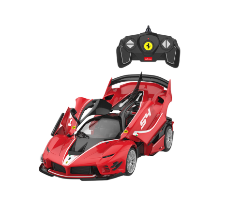 Радиоуправляемая машина конструктор Ferrari FXXK EVO Red на пульте, 88 шт.