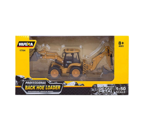 Telescopic handler metal Huina yellow 1:50