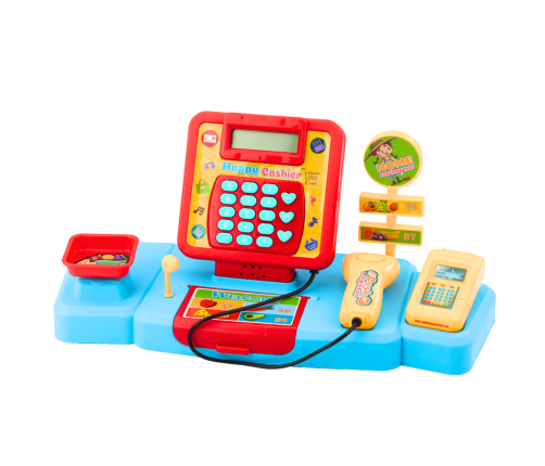 Shop Set Checkout Basket Food Products Lights Sounds Colorful