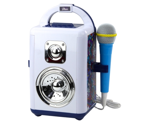 Sound Box Music Kit Microphone Bluetooth Speaker MP3 Recording LED