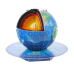 3D Puzzle Educational Planet Earth Earth's Core 50pcs