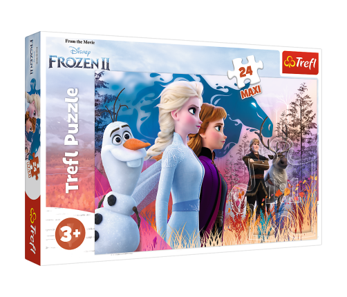 Puzzle - "24 Maxi" - Magical Journey Frozen 2 Trefl 14298