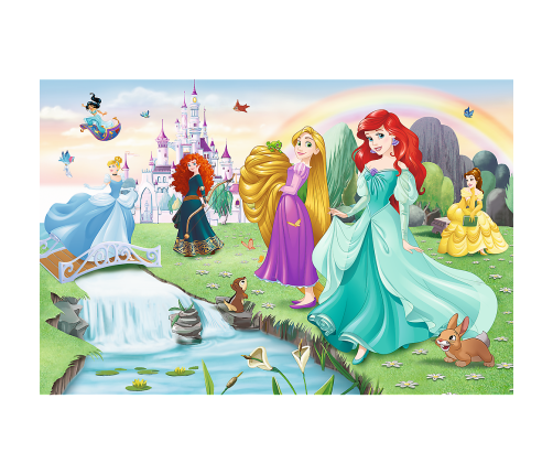 Puzzle - 60 - Meet the Princesses - Disney Princess Trefl 17361