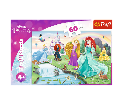 Puzzle - 60 - Meet the Princesses - Disney Princess Trefl 17361