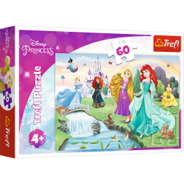 Puzzle - 60 - Meet the Princesses - Disney Princess Trefl 17361