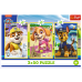 Puzzle - 3x50 - Our dogs Trefl 34878