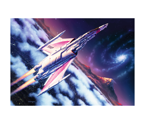 Puzzle - 1000 Premium Plus - Tea Time: Space Flight Trefl 12075