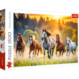 Puzzle - 1500 - Wild Horses Trefl 26215