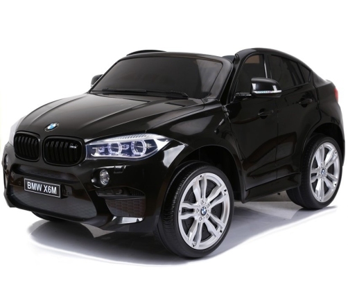 Двухместный детский электромобиль BMW X6M Black Painting