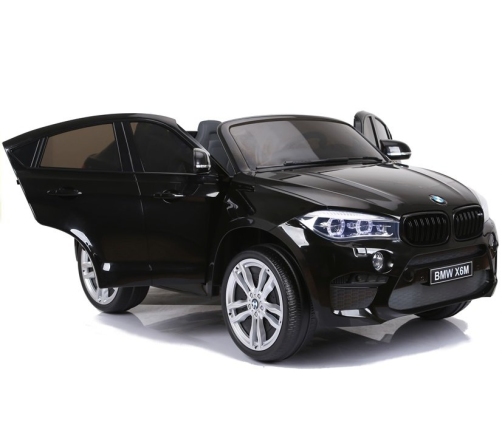 Двухместный детский электромобиль BMW X6M Black Painting