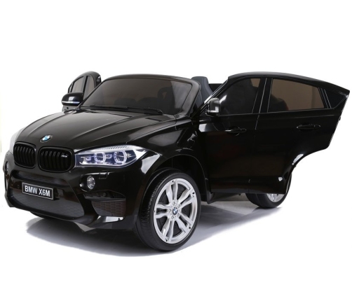 Двухместный детский электромобиль BMW X6M Black Painting