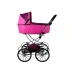 Коляска для куклы Alice Retro XL Pink