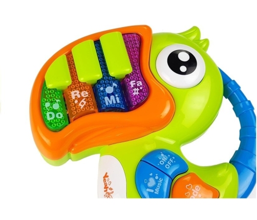 Parrot Piano Educational Early Learning Green