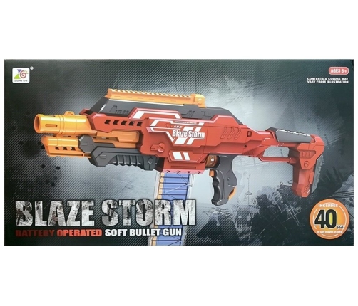 Foam Bullet Gun Rifle 40 pcs with Big Clip