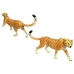 Cheetah Educational Figures 4 pieces Savannah