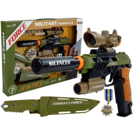 Set Military Pistol Rifle Knife Medal Sight Set Military Pistol Rifle Knife Medal Sight