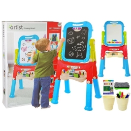 Magnetic Chalk Board Blue Red Accessories Magnetic Chalk Board Blue Red Accessories