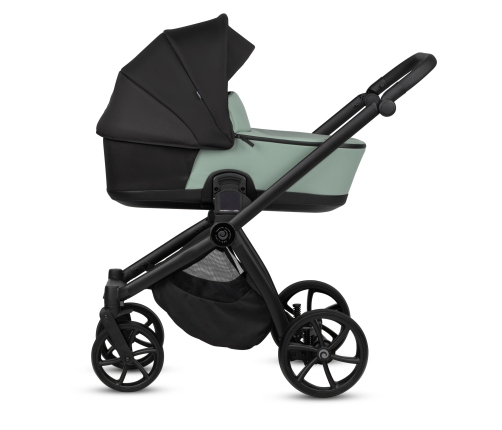Tutis Mio 3+ LEATHER Sage 039 Bērnu rati 3in1