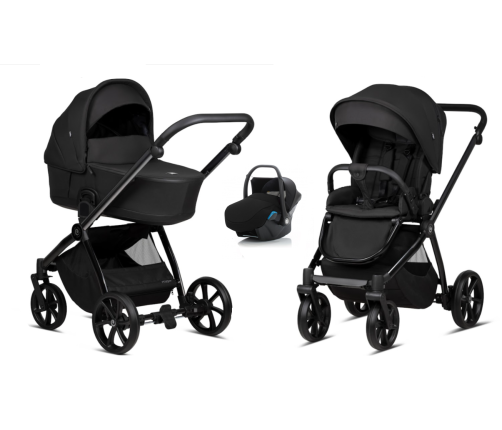 Tutis Mio Plus Thermo Black Edition Obsidian 060 Детская Коляска 3в1